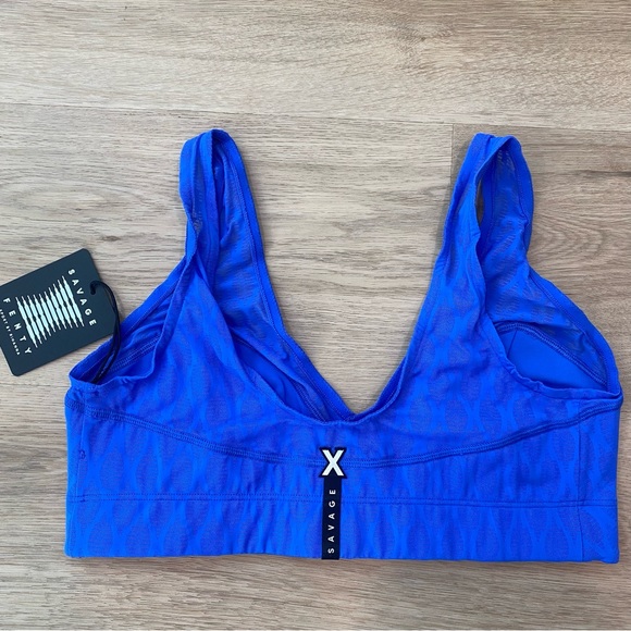 NWT Savage x Fenty Peak Performance Low-Impact X Mesh Sports Bra - Picture 8 of 10